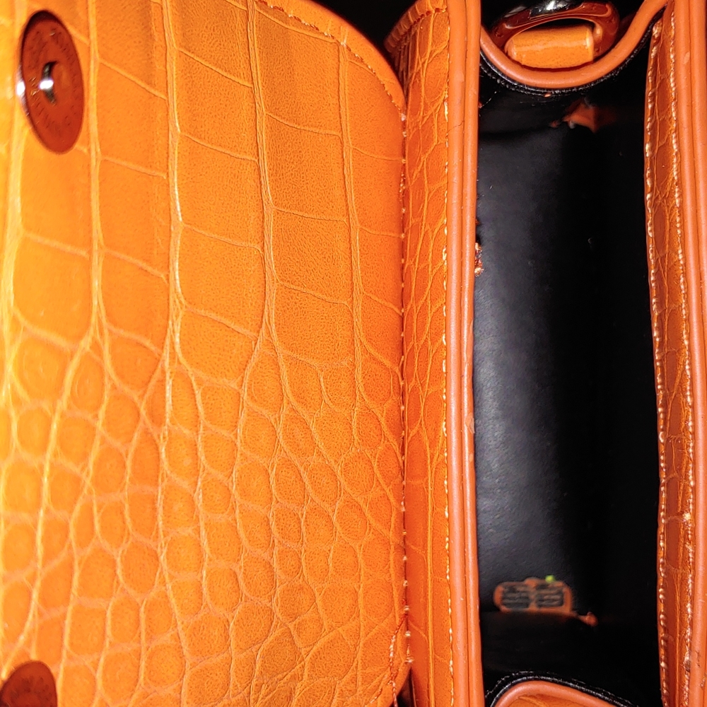 Orange Mini Handbag - Picture 3 of 4